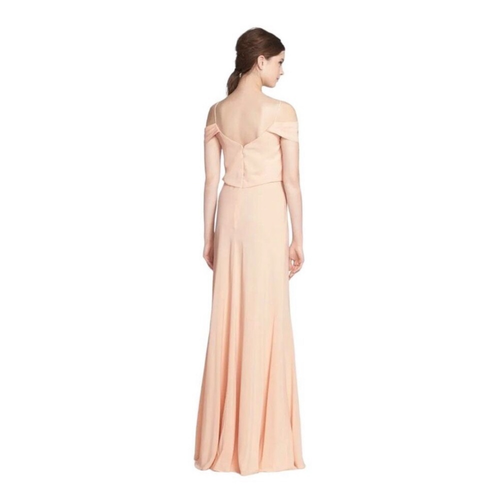 Jenny Yoo Collection Sabine Off The Shoulder Maxi Gown Size 4 - Picture 2 of 16